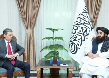 السفير الصيني في أفغانستان يختتم مهمته بلقاء توديعي مع وزير الخارجية الأفغاني
