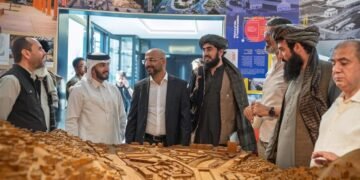 سفير قطر لدى أفغانستان يزور موقع «ماشين خانه» التاريخي في كابل