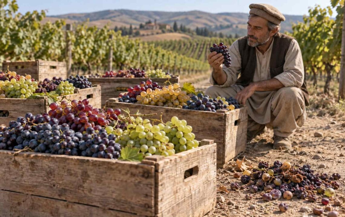 عشرون نوعاً من العنب.. حين تتحول الوفرة إلى خسارة