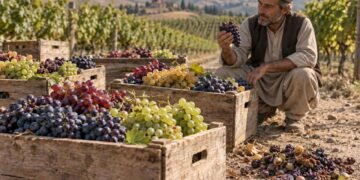 عشرون نوعاً من العنب.. حين تتحول الوفرة إلى خسارة