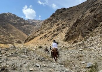 زمرد بنجشير يجذب المشترين العالميين.. وعماله يواجهون المخاطر بأدوات بدائية